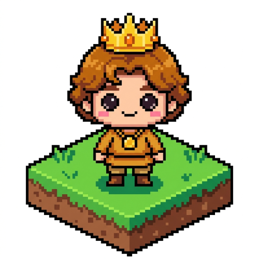 The sitting Mayor, pixel portrait
